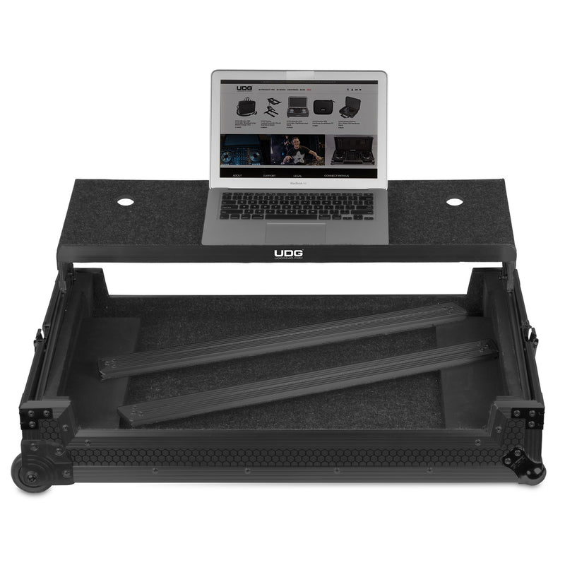 UDG FlightCase Multi Format XXL + (Laptop & Trolley & Wheels) - Black