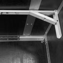 UDG FlightCase Fold Out DJ Table + (Wheels) - Silver