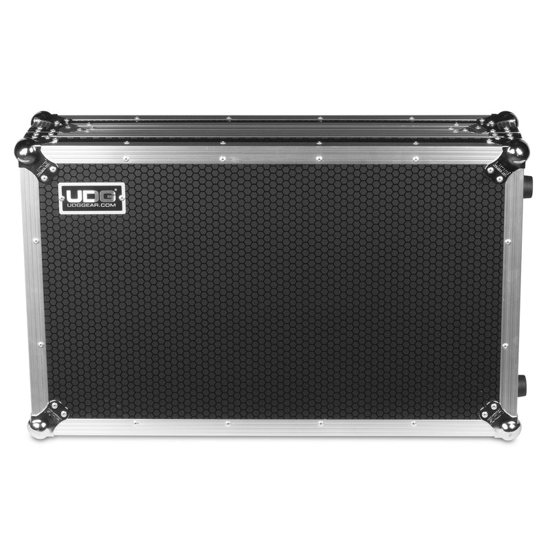 UDG Ultimate Flight Case Pioneer DDJ-1000 Black Plus (Laptop Shelf + Wheels)