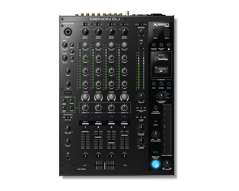 Denon DJ X1850 Prime 4 Channel DJ Mixer