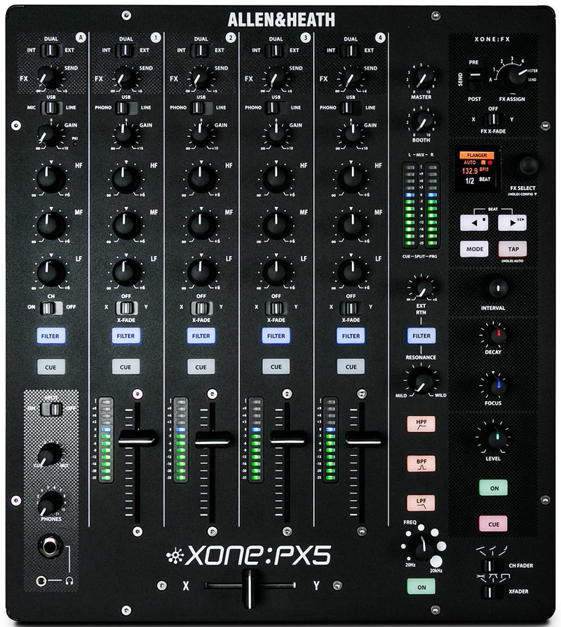 Allen & Heath XONE PX5 6 Channel Analogue DJ Mixer